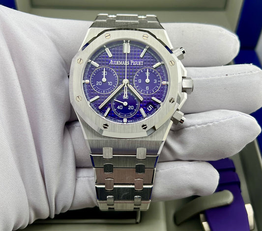 Audemars Piguet Royal Oak Selfwinding Chronograph Purple Dial 26240BC 2025NEW Domaine de Murtoli