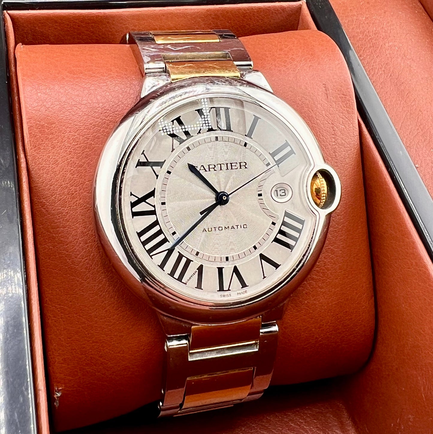 Cartier Ballon Bleu 42mm 3001 only watch solo orologio