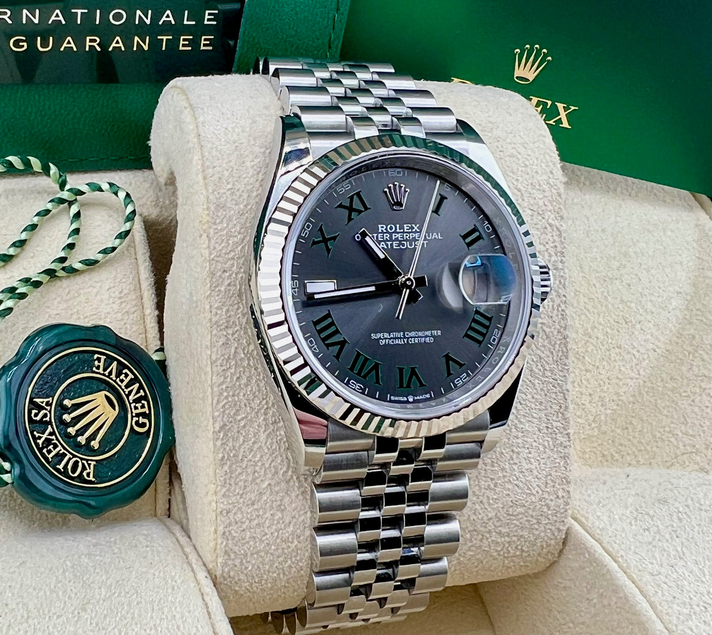 Rolex Datejust 36mm 126234 Wimbledon Jubilèe 2024