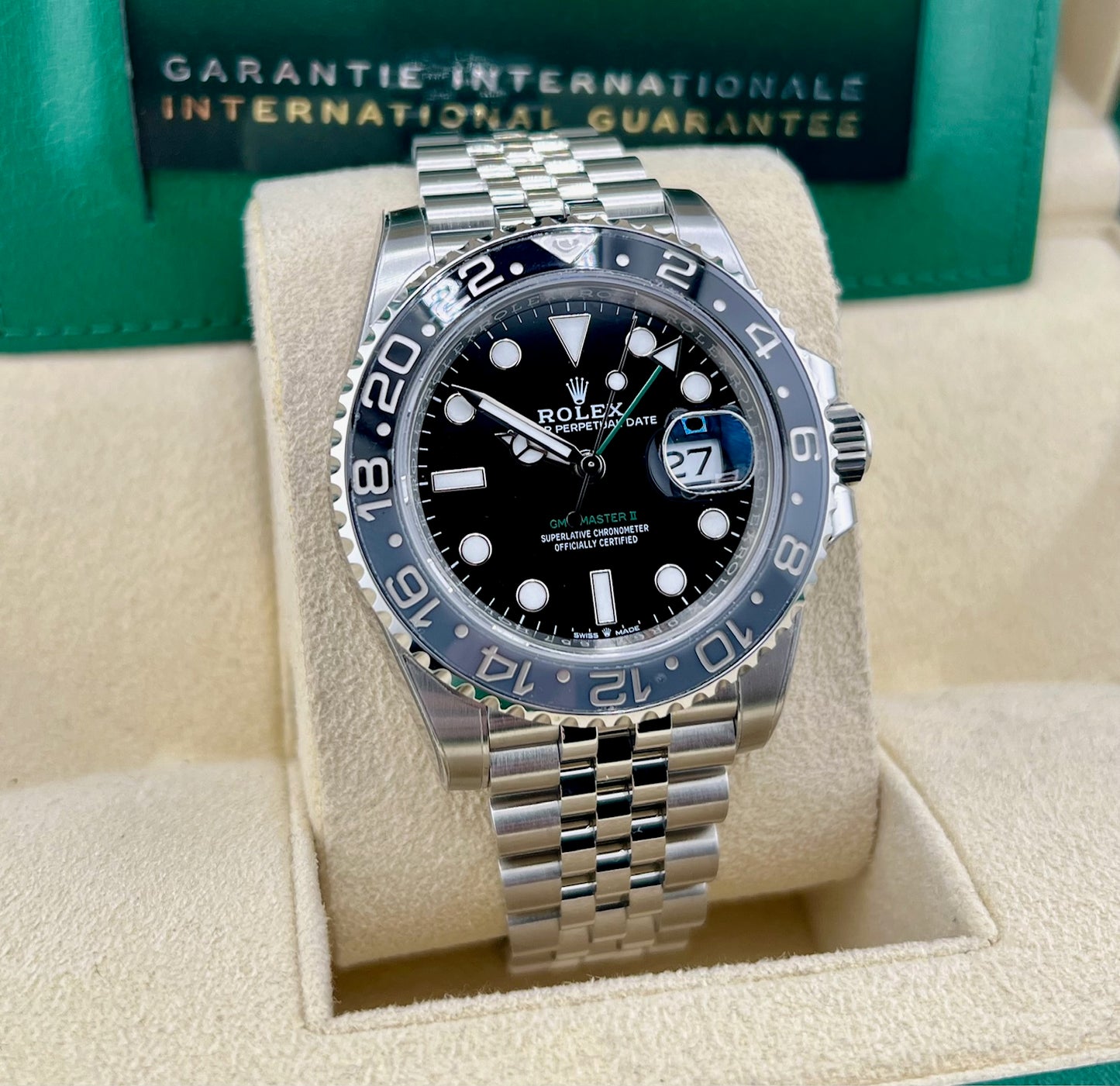 Rolex GMT-Master II 126710GRNR ''Bruce Wayne'' Jubilèe 2024 NEW