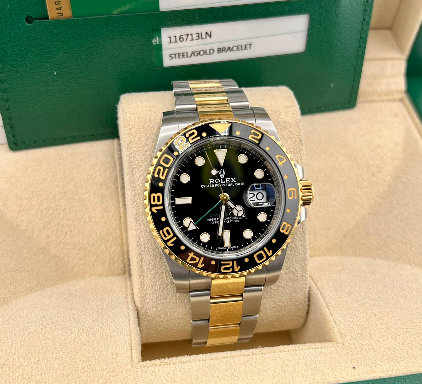 Rolex GMT-Master II 116713LN 2019 Ita Full Set 40mm