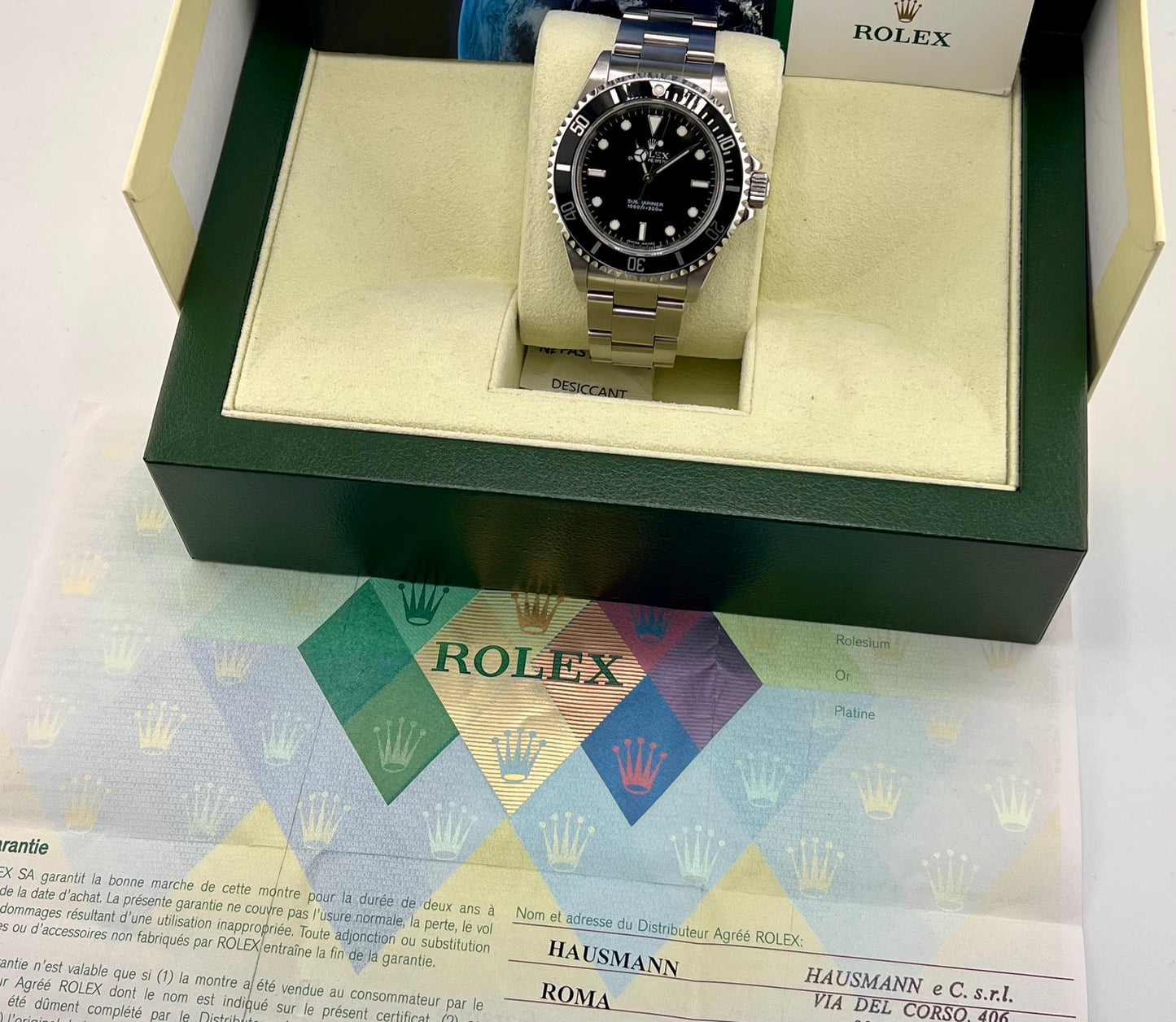 Rolex Submariner No date 14060M 2005 Box&Paper Ita + service 2018