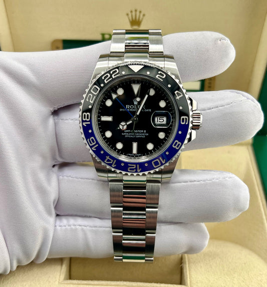 Rolex GMT-Master II "Batman" 116710BLNR 2014 Box&Paper HK