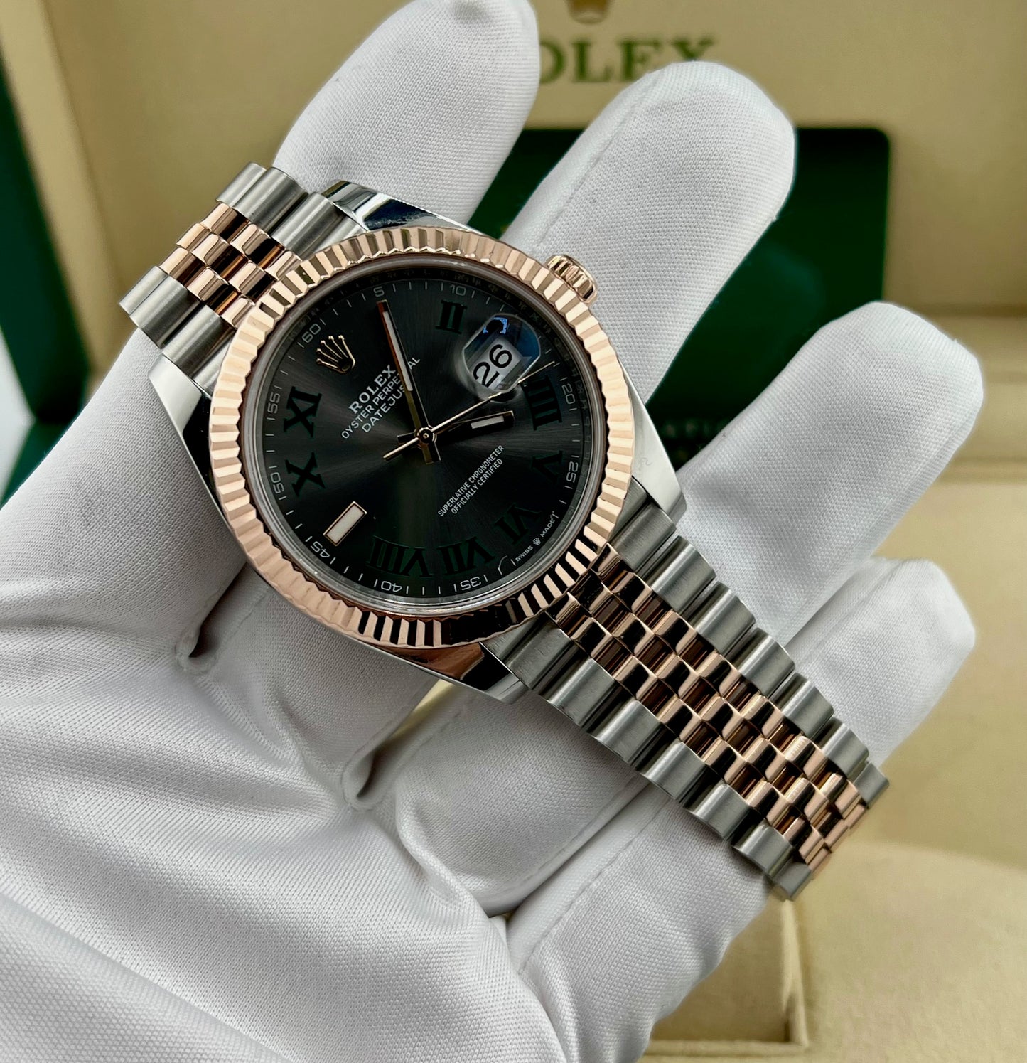 Rolex Datejust 41mm 126331 Wimbledon Jubilèe 2022