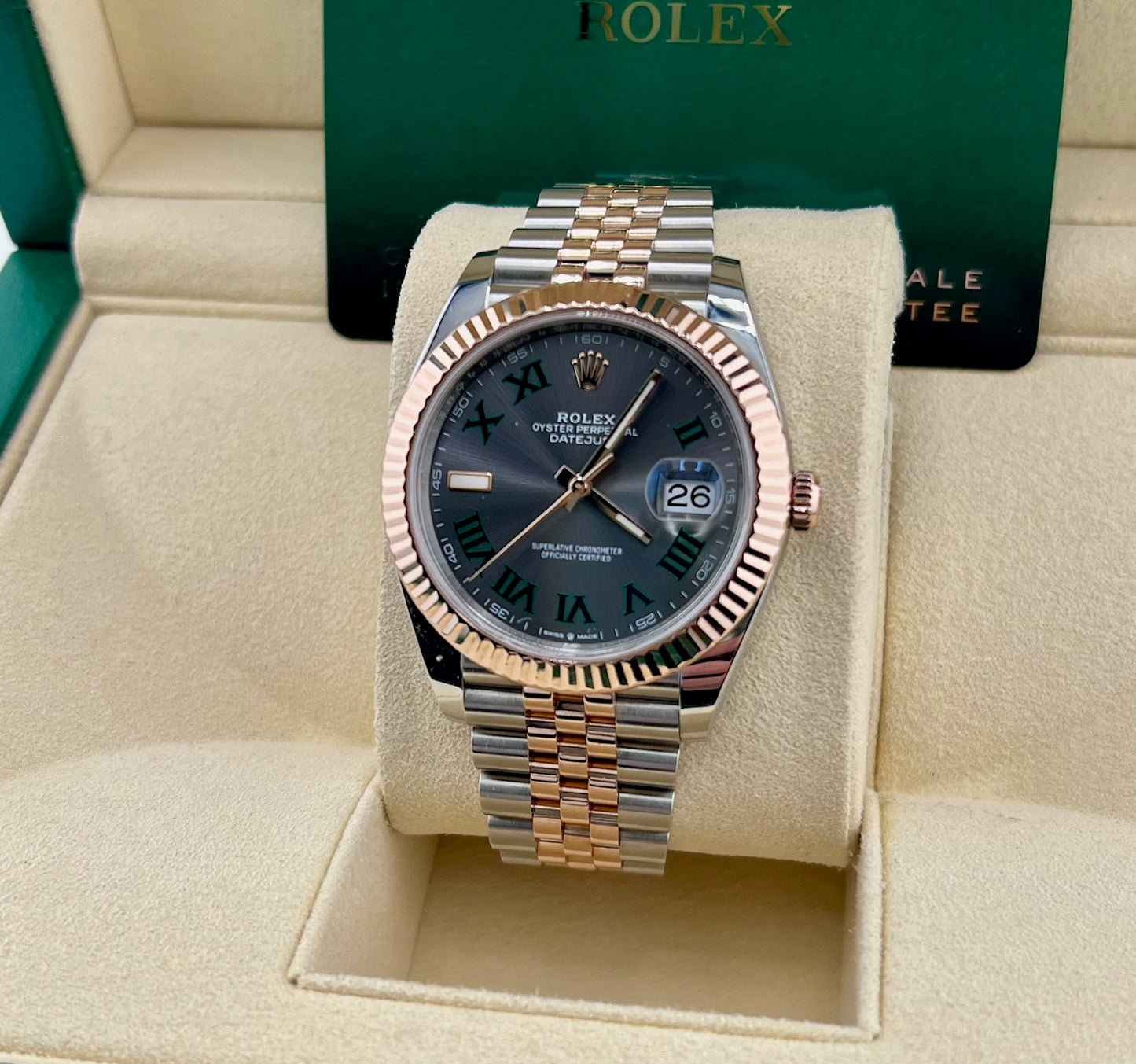 Rolex Datejust 41mm 126331 Wimbledon Jubilèe 2022