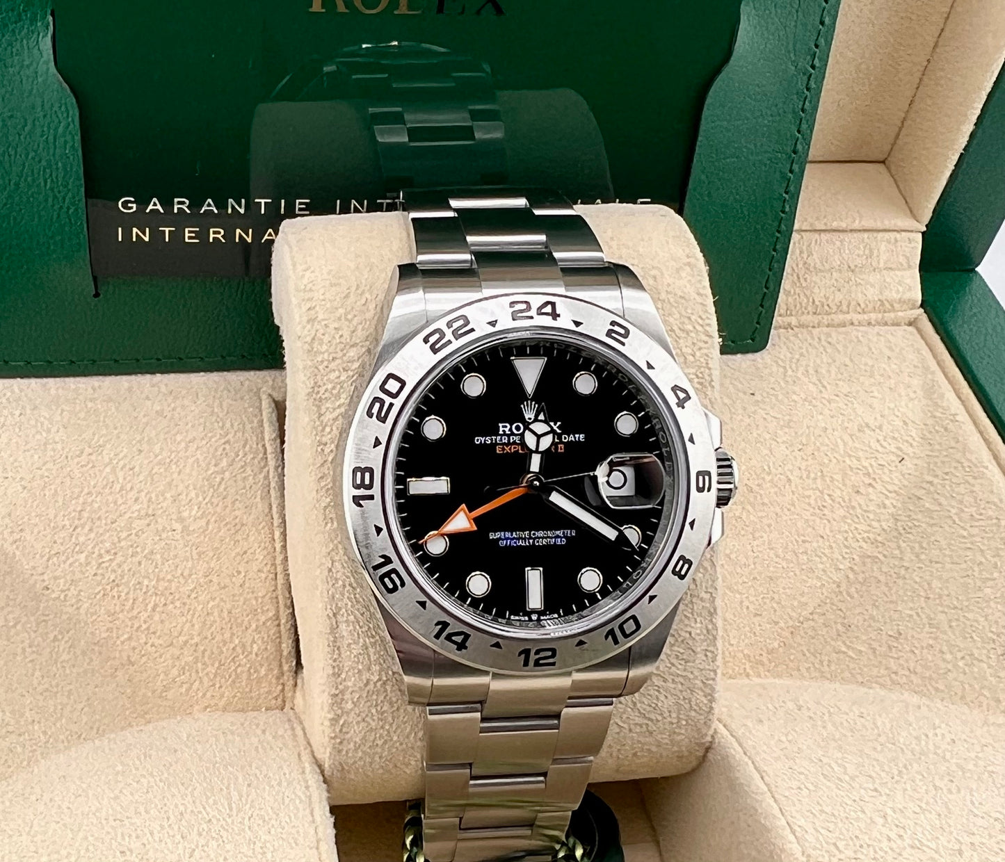 Rolex Explorer II 226570 Black Dial Full Set 2022