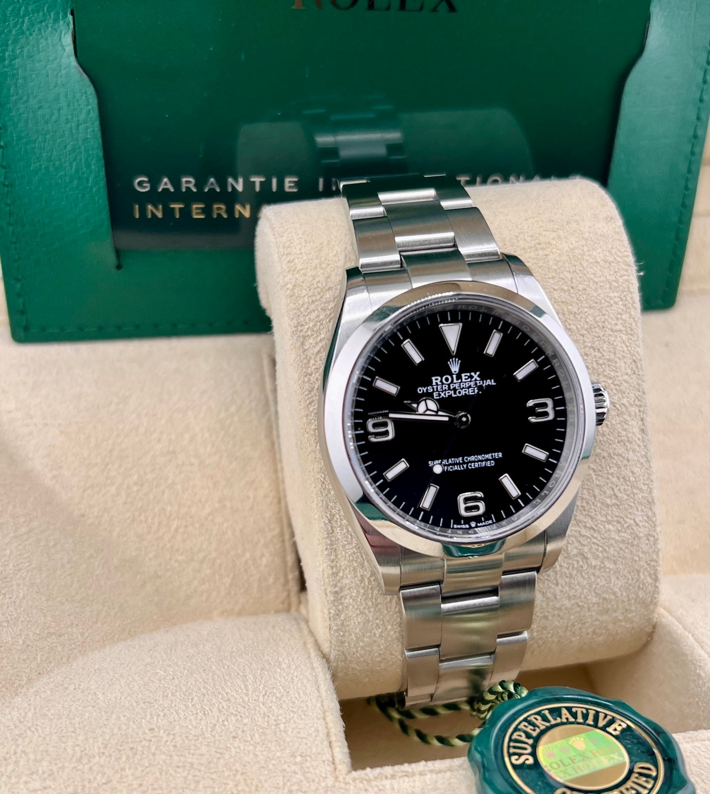 Rolex Explorer I 124270 36mm full set 2023