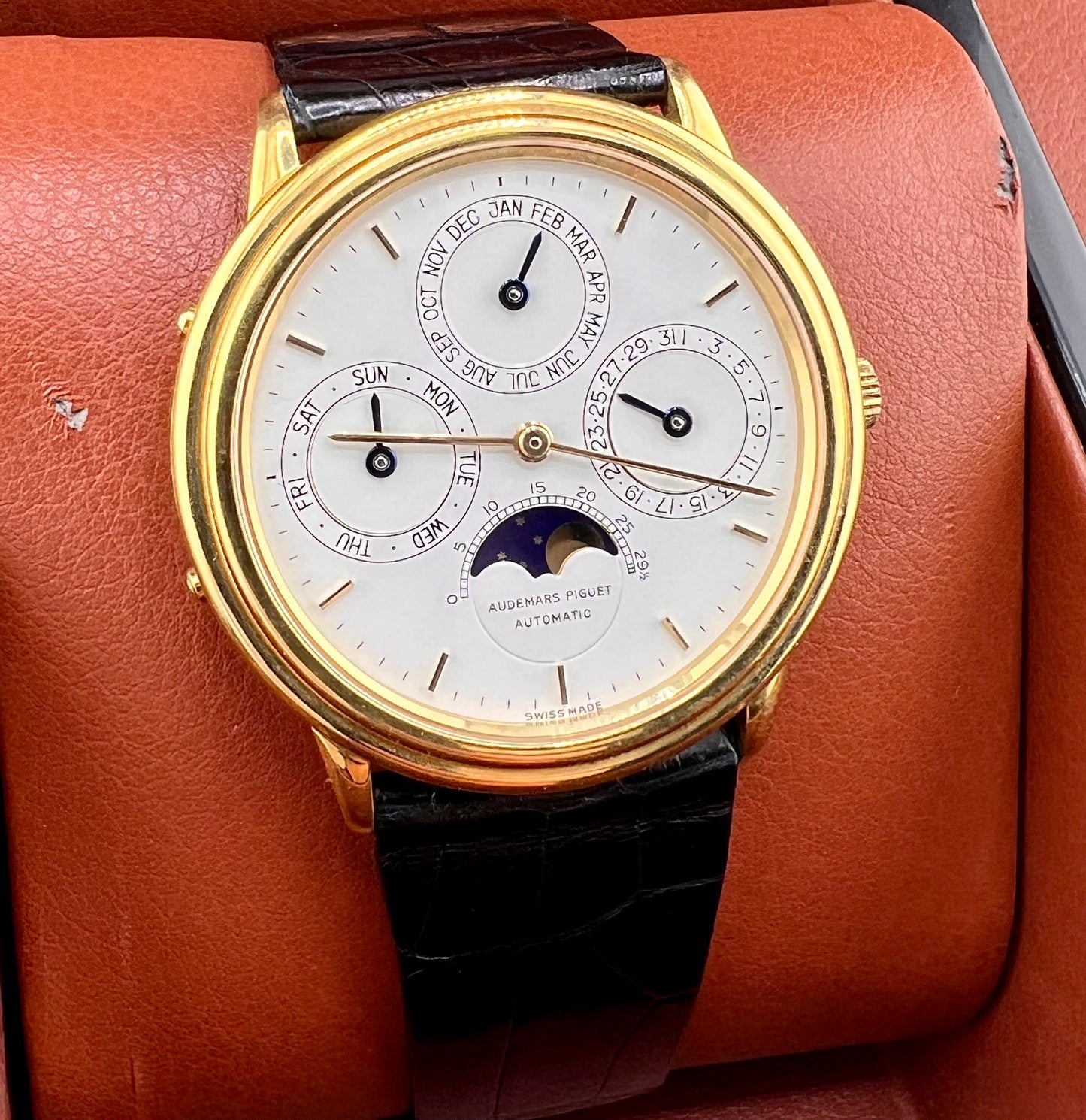 Audemars Piguet Quantieme Perpetual Calendar 25657BA Full Set 36mm