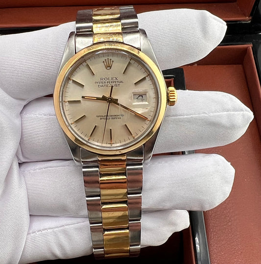 Rolex Datejust 36mm 1600 Oyster 1977 only watch solo orologio