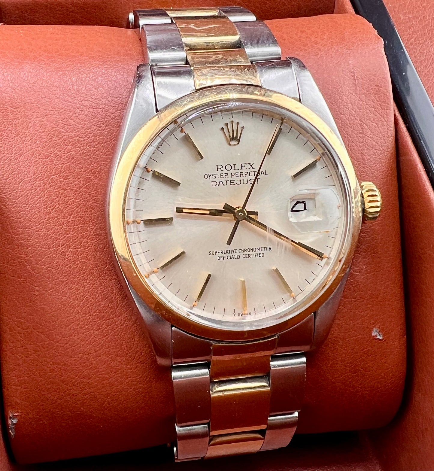 Rolex Datejust 36mm 1600 Oyster 1977 only watch solo orologio