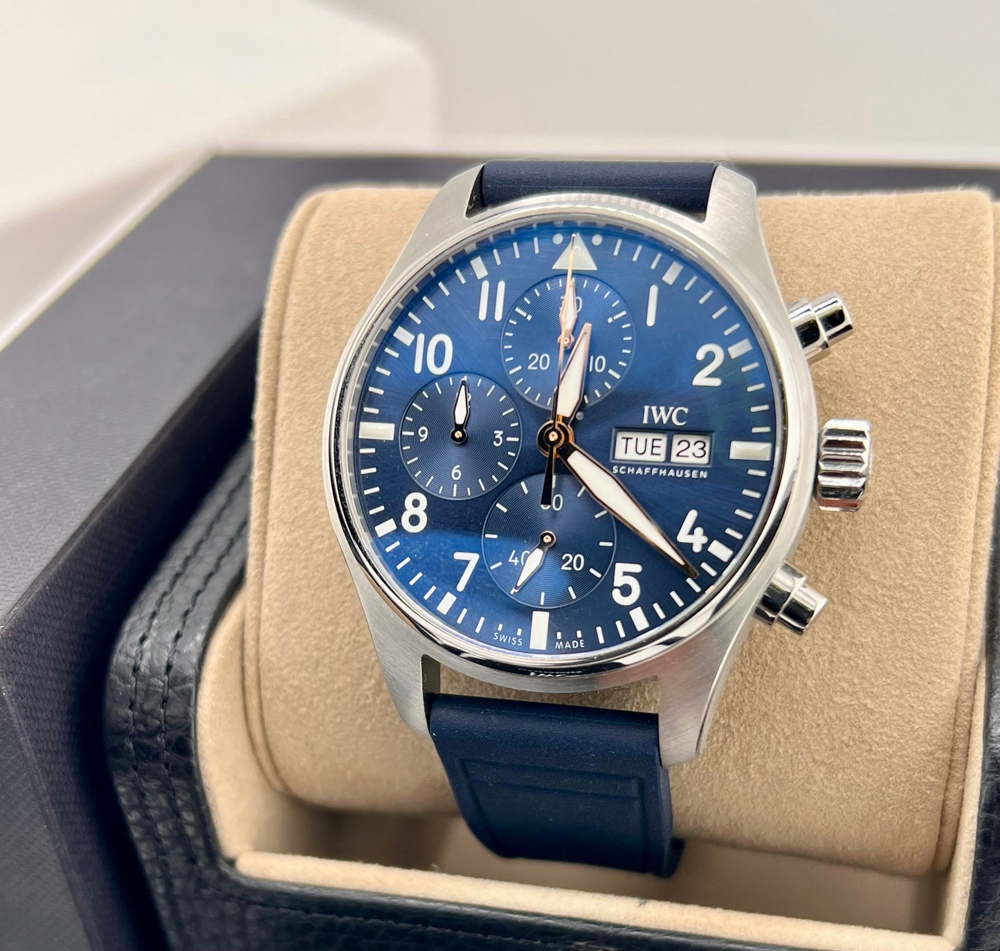 IWC Watch Chronograph 41 Le Petit Prince Pilot's IW388120 NEW 2026
