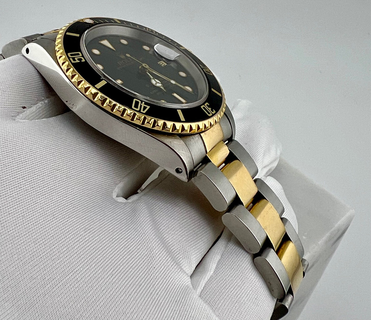 Rolex Submariner Date 16613 Black Matte Dial 1989 solo orologio