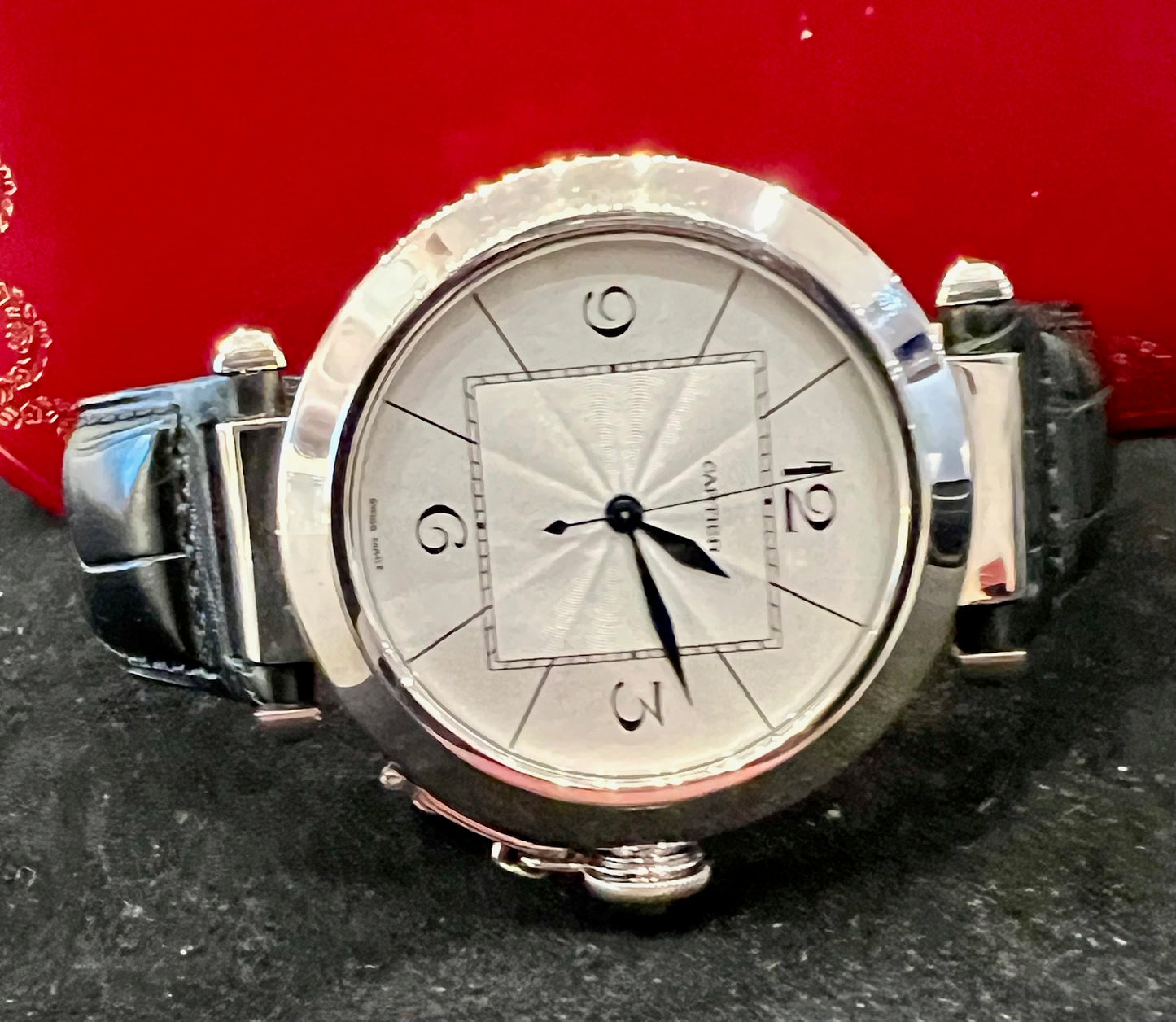 Cartier Pasha W3019851 Palladium 42mm white gold limited 99 pz