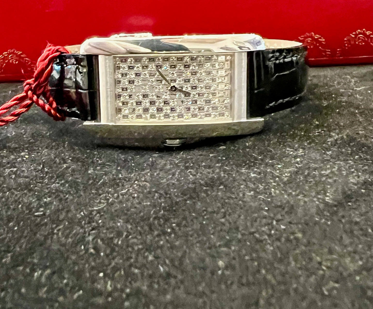 Cartier Tank Americaine 2489 NOS NEW white gold