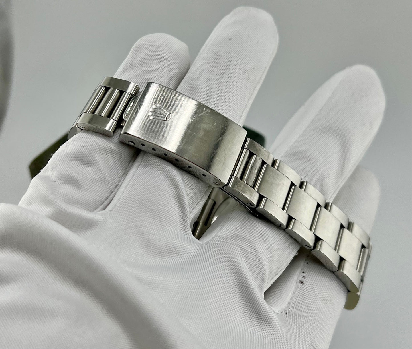 Rolex Datejust 36 Bleu Dial 1990 Paper Rolex No Box Oyster