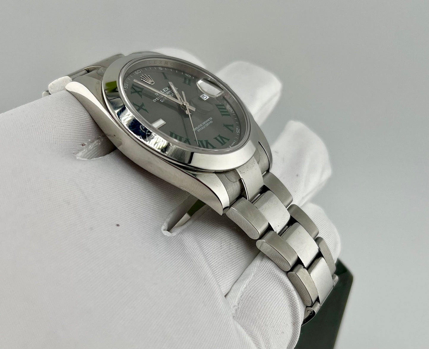 Rolex Datejust 41mm 126300 Wimbledon Oyster No Paper Rolex