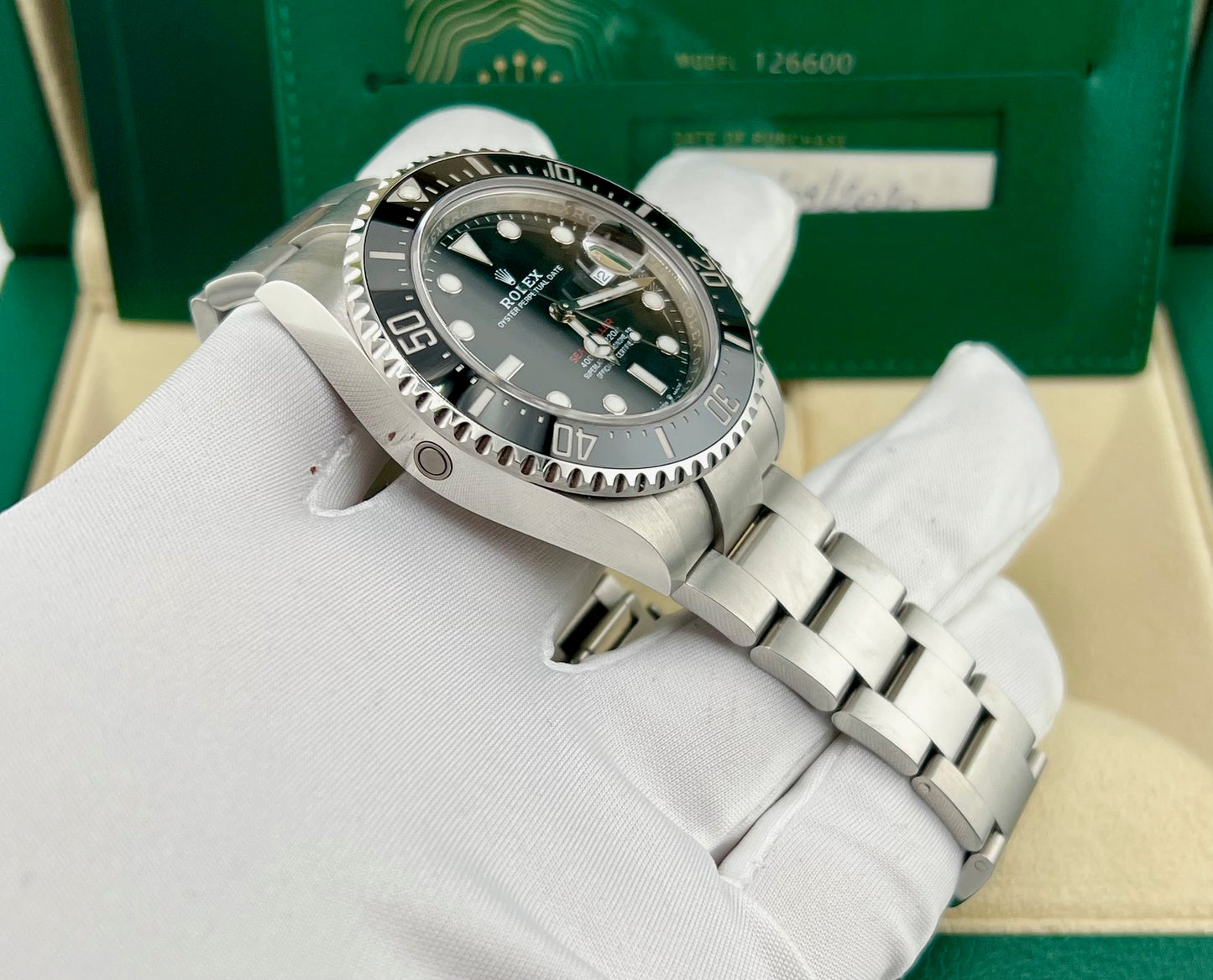 Rolex Sea-Dweller Deepsea 126660 Black Dial 2020 New Card