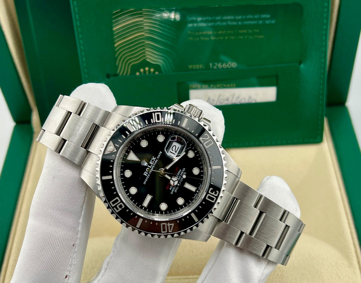 Rolex Sea-Dweller 126600 43mm Full Set 2020 New Card