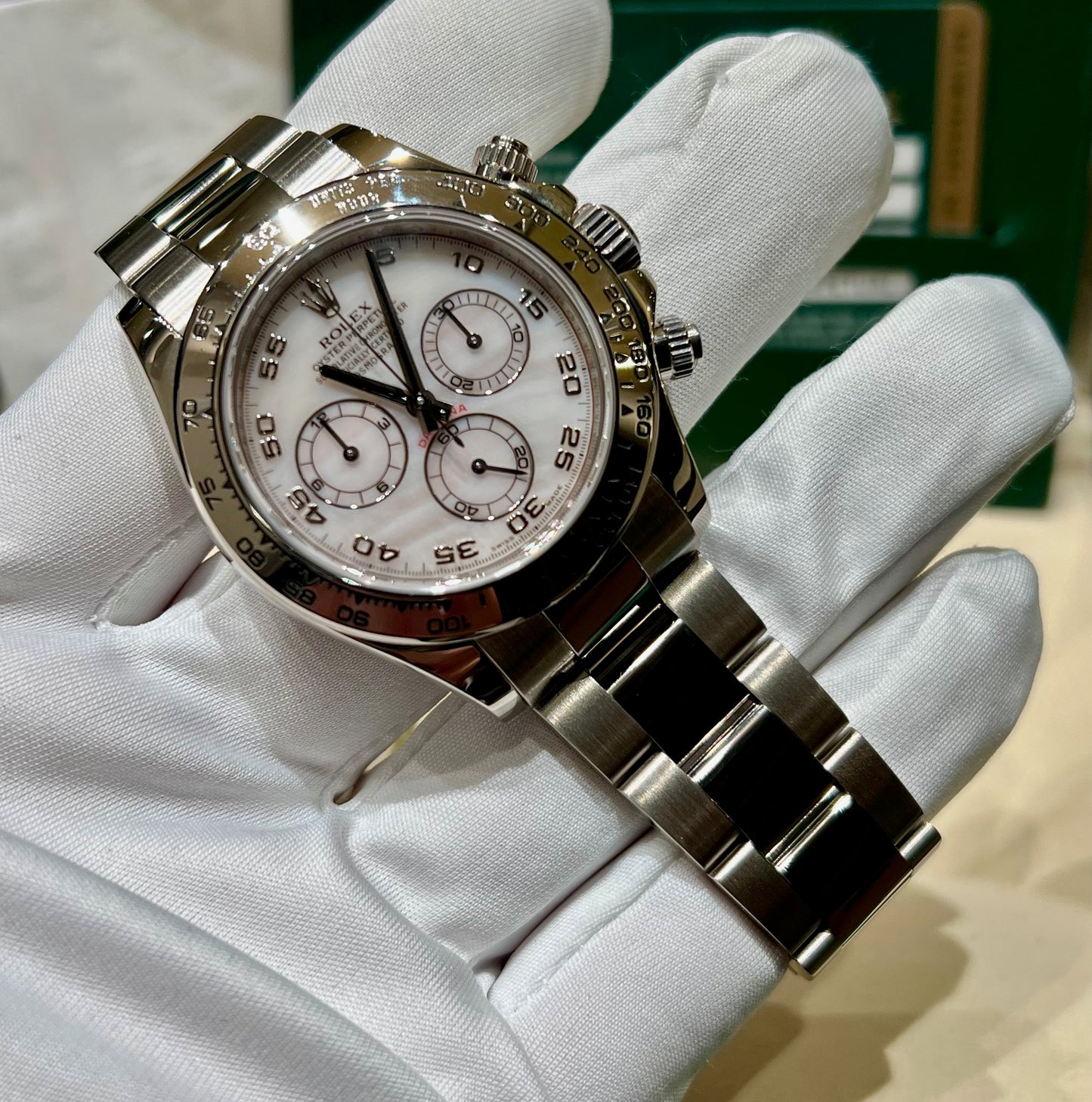 Rolex Daytona 116509 MOP Dial 2008 Full Set