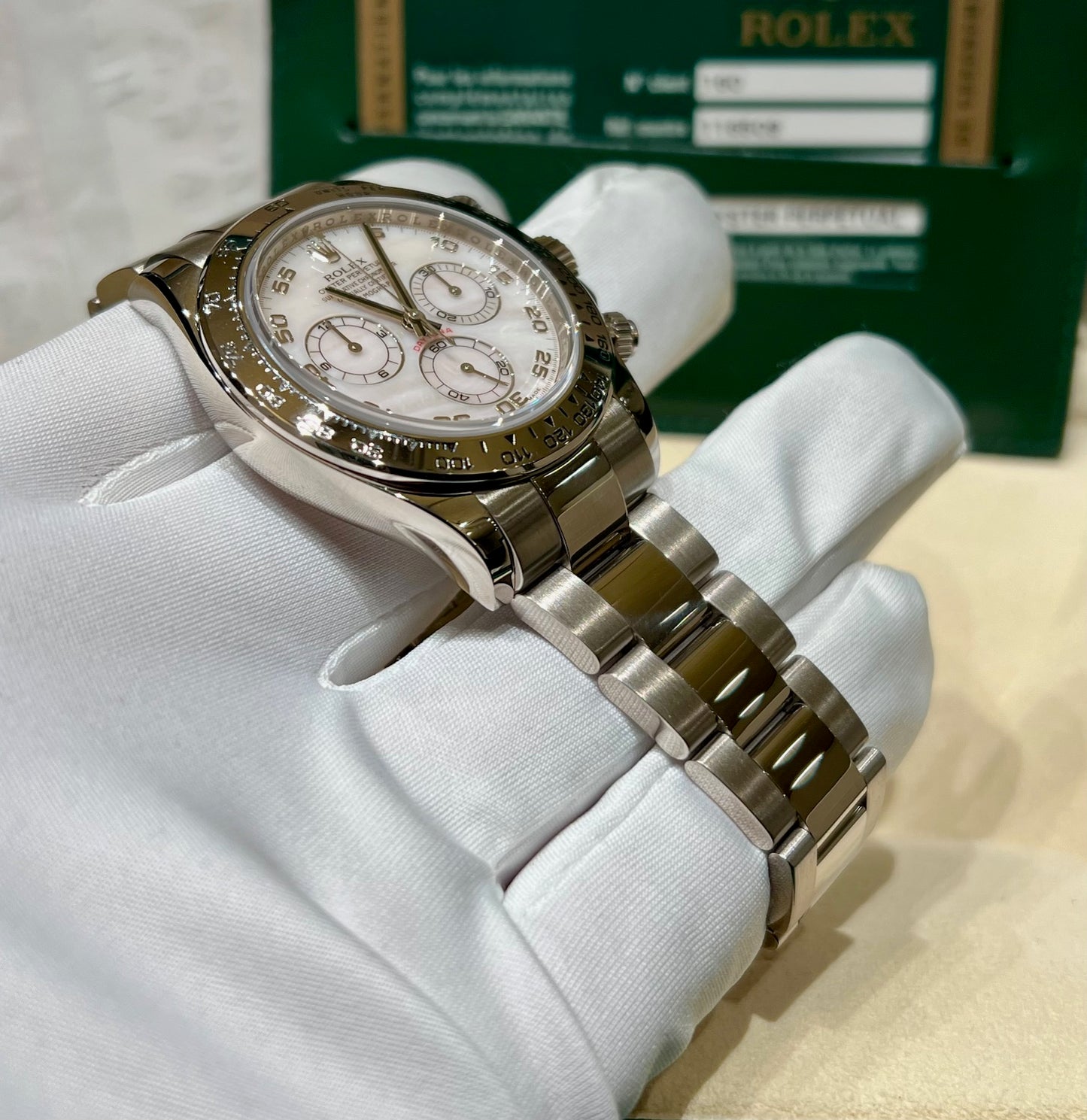 Rolex Daytona 116509 MOP Dial 2008 Full Set