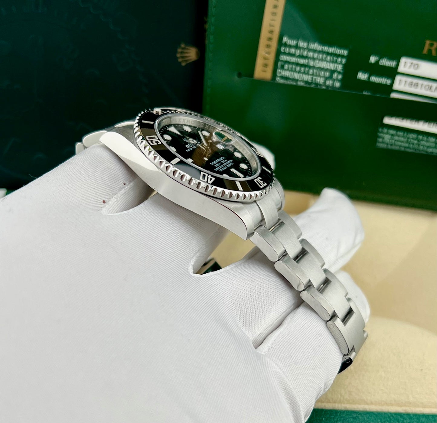 Rolex Submariner Date 116610LN 40 Full Set like New Italia