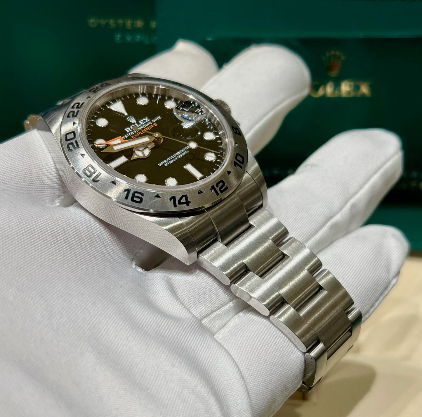Rolex Explorer II 226570 Black Dial Full Set 2022