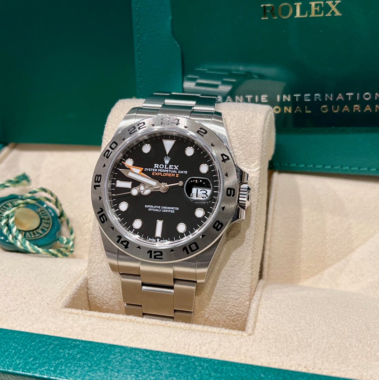 Rolex Explorer II 226570 Black Dial Full Set 2022