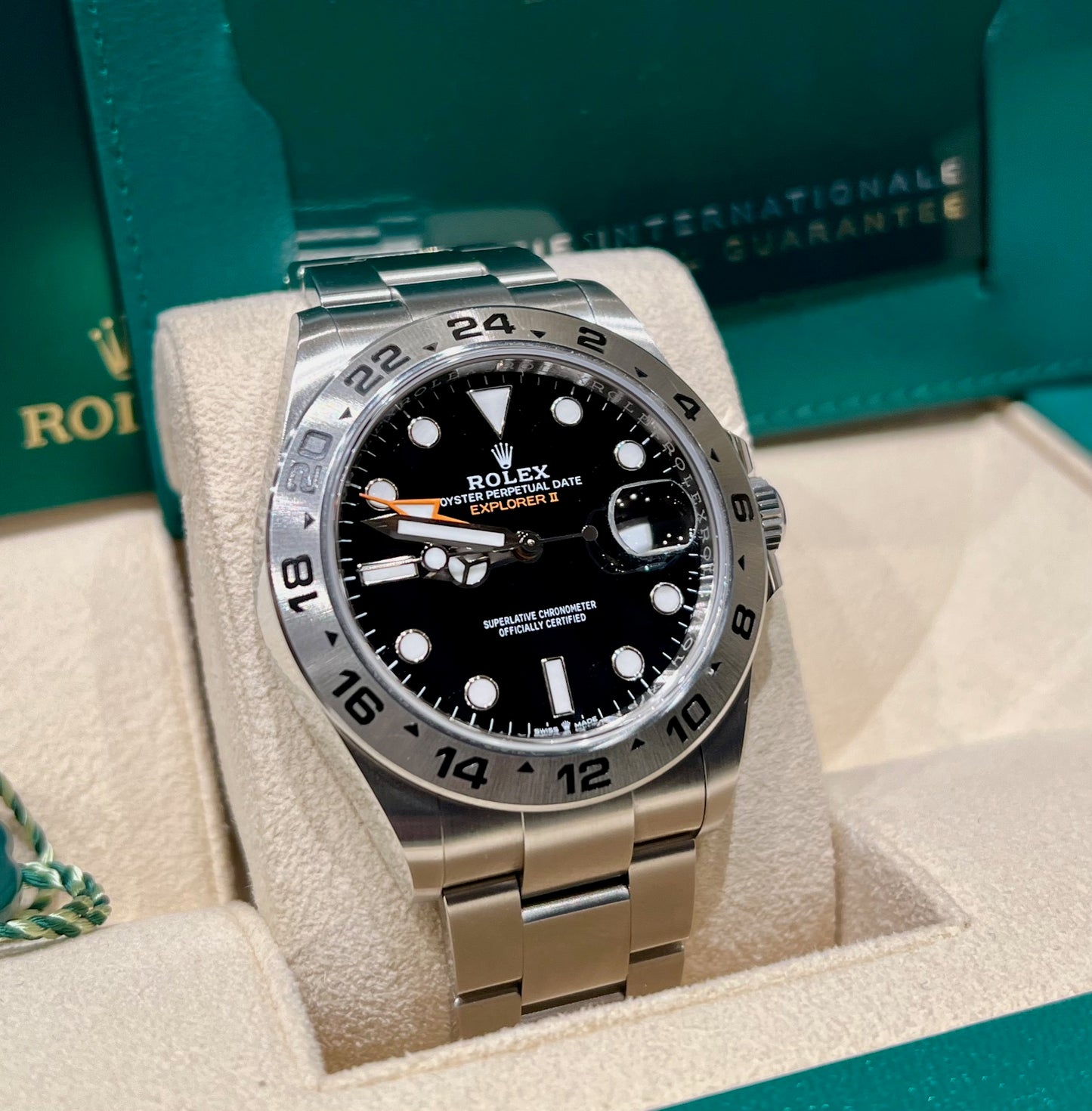 Rolex Explorer II 226570 Black Dial Full Set 2022