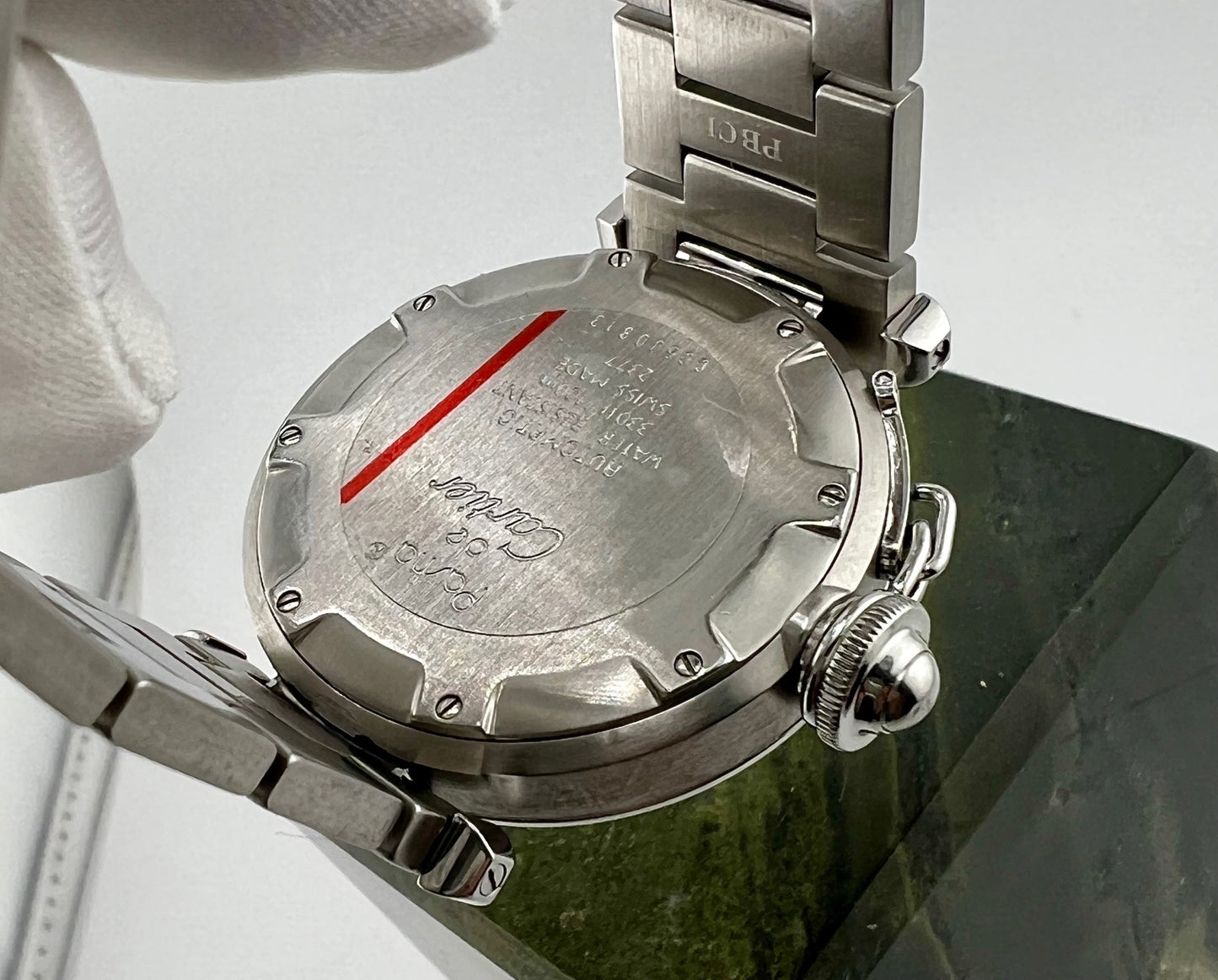 Cartier Pasha Gmt 2377 Automatic 35mm solo orologio only watch