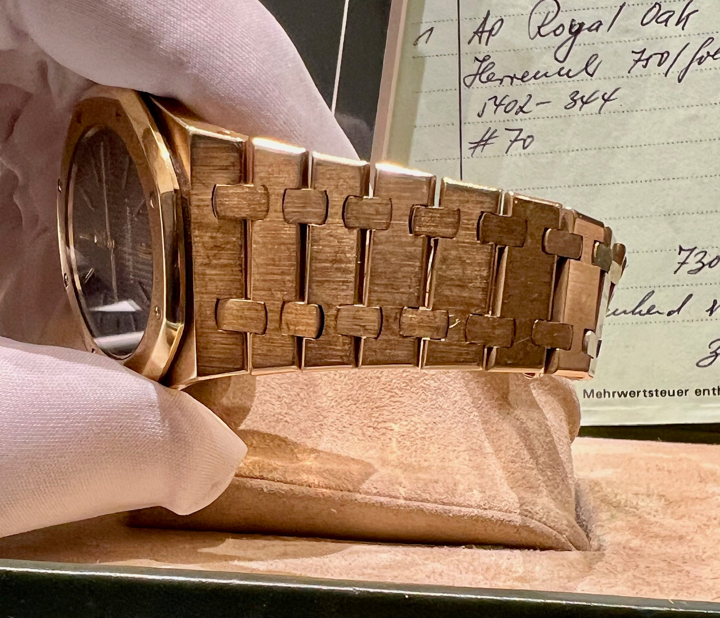 Audemars Piguet Royal Oak Jumbo 5402BA Full Set 1977 Rare