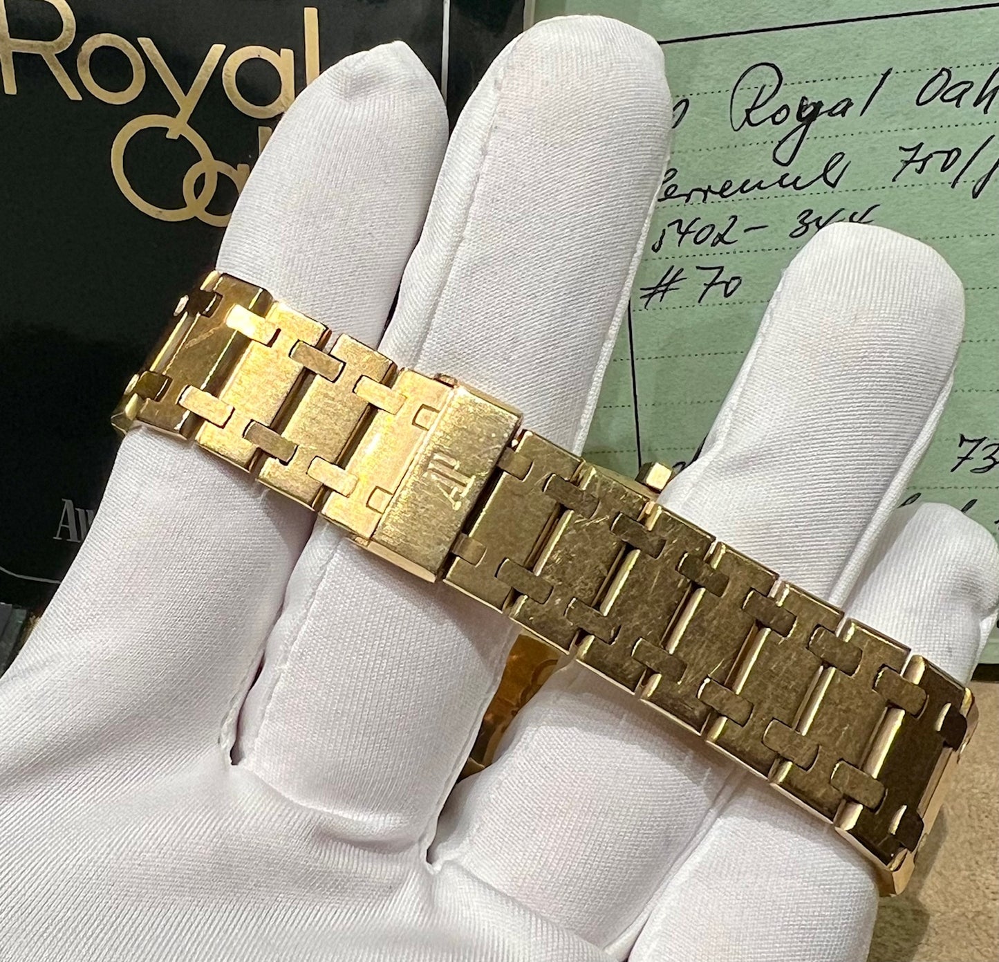 Audemars Piguet Royal Oak Jumbo 5402BA Full Set 1977 Rare