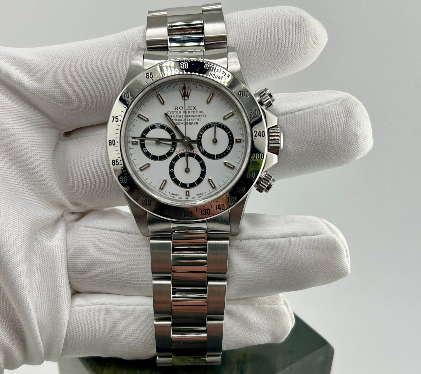 Rolex Daytona 16520 White Dial Zenith 1993 solo orologio only watch