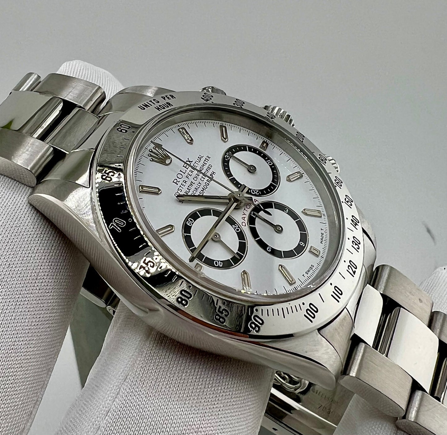 Rolex Daytona 16520 White Dial Zenith 1993 solo orologio only watch