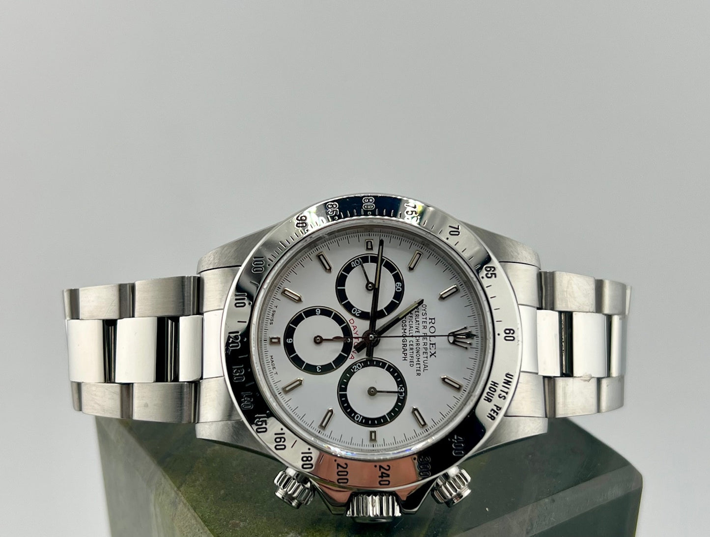 Rolex Daytona 16520 White Dial Zenith 1993 solo orologio only watch