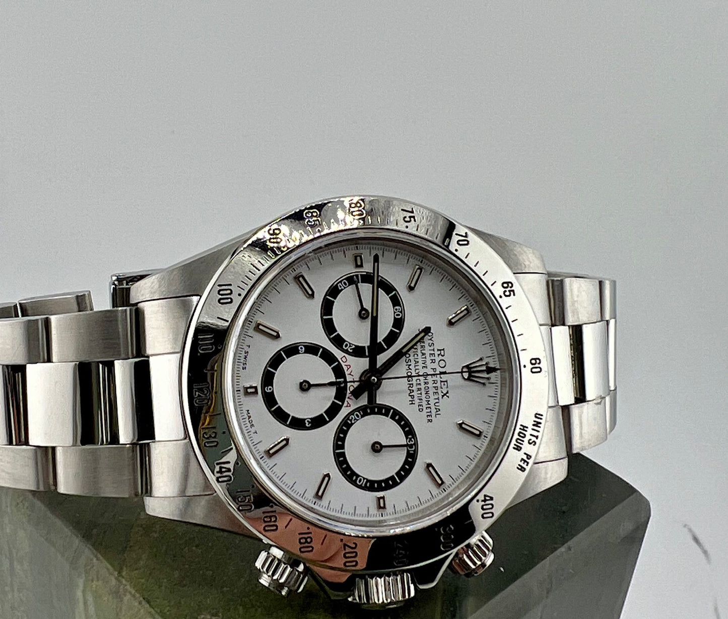 Rolex Daytona 16520 White Dial Zenith 1993 solo orologio only watch