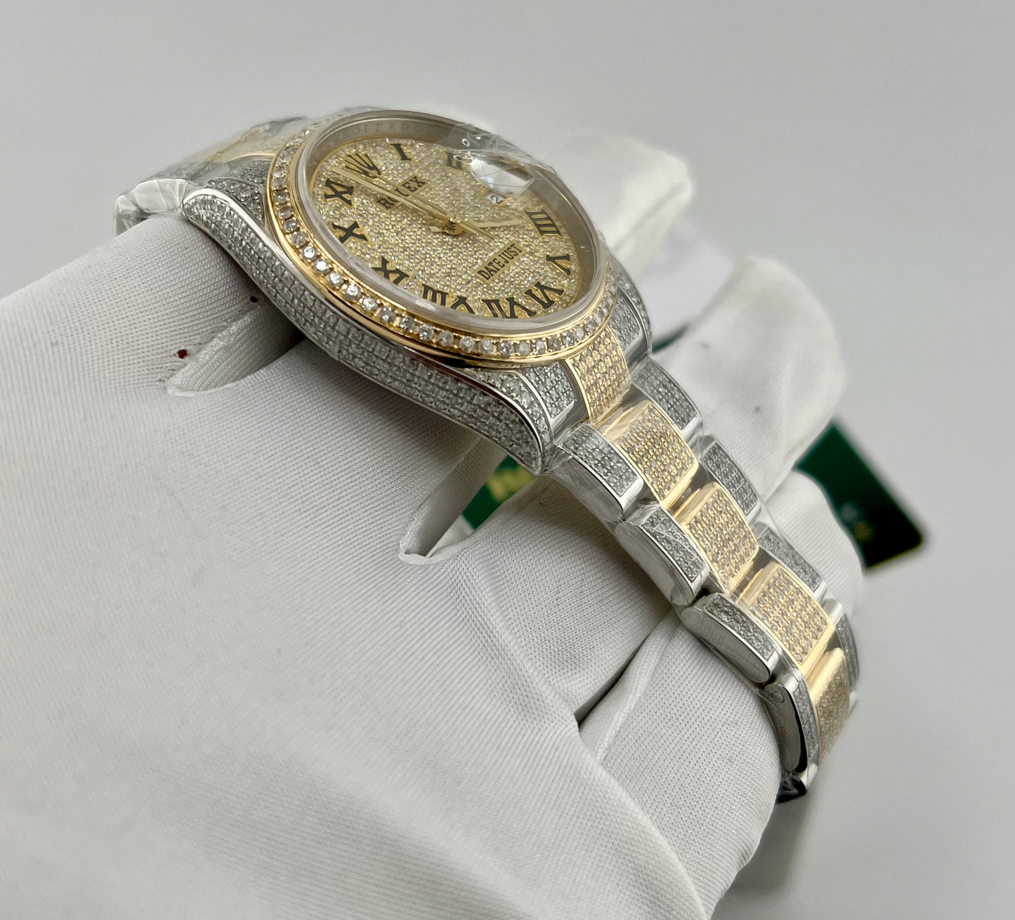 Rolex Datejust 126233 full pavè diamond custom 2025 36mm
