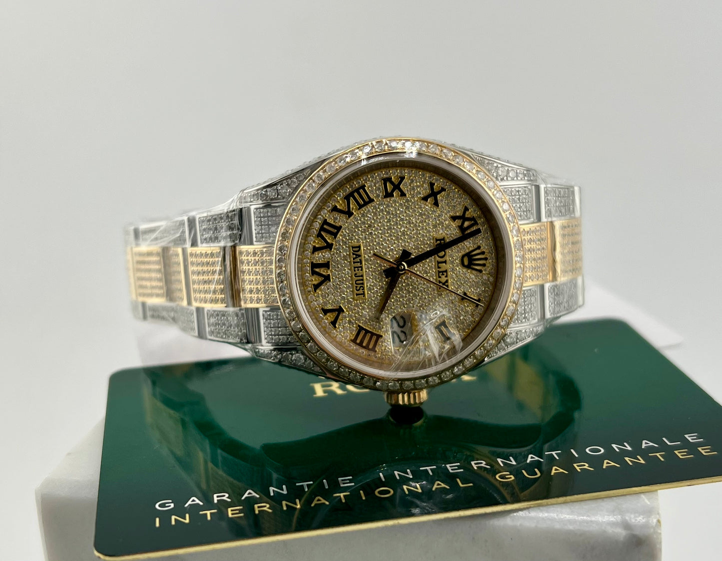 Rolex Datejust 126233 full pavè diamond custom 2025 36mm
