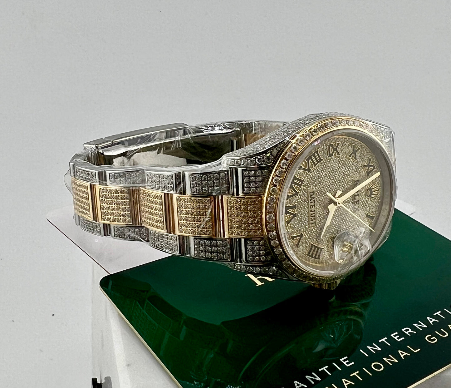 Rolex Datejust 126233 full pavè diamond custom 2025 36mm