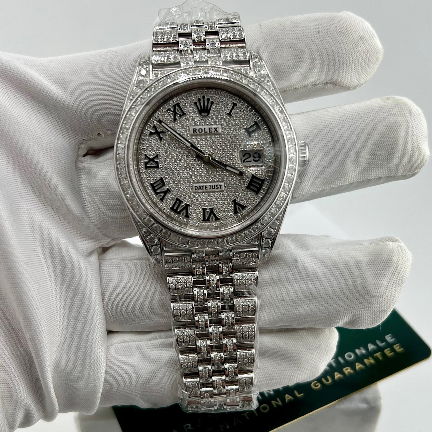 Rolex Datejust 126300 Jubilèe Full Pavè diamond 2025