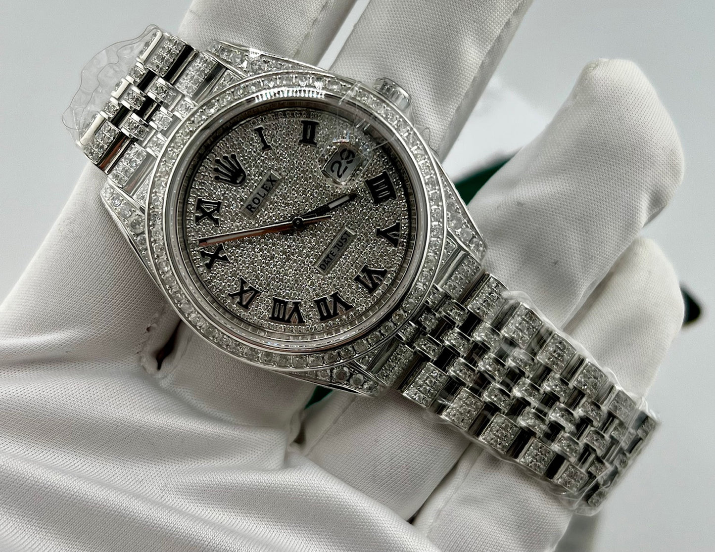 Rolex Datejust 126300 Jubilèe Full Pavè diamond 2025