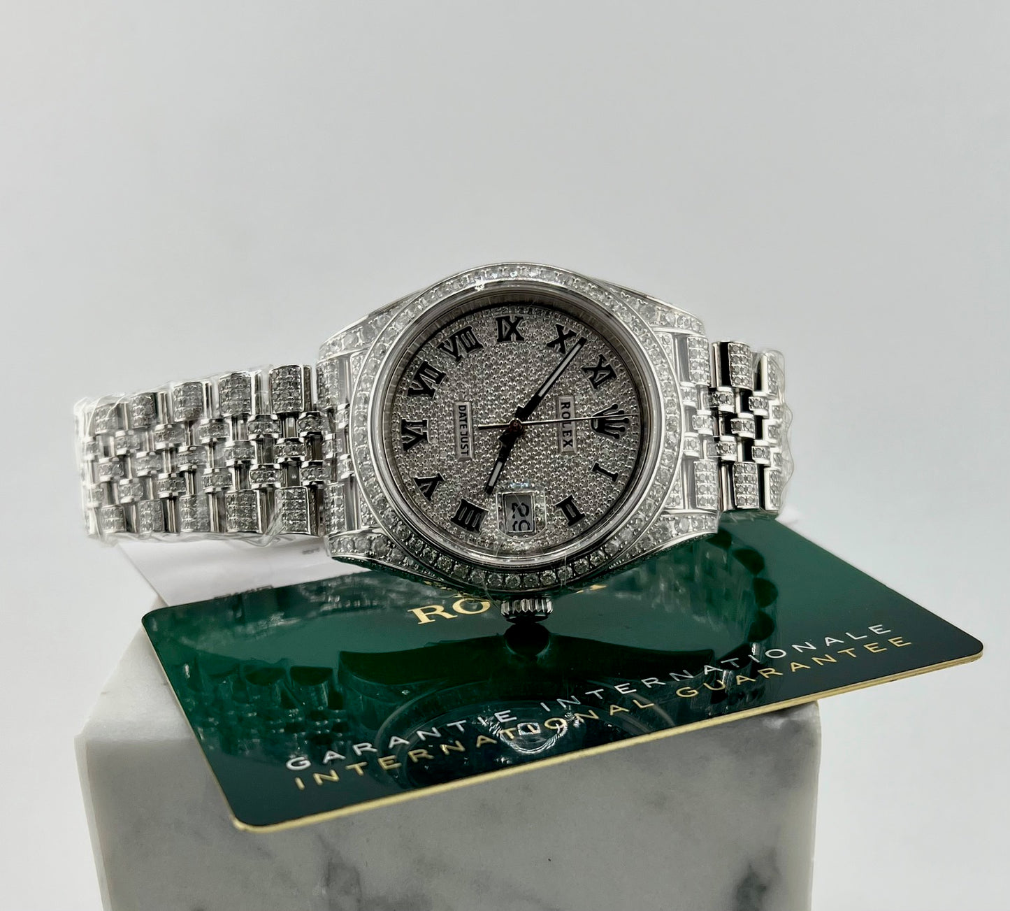 Rolex Datejust 126300 Jubilèe Full Pavè diamond 2025