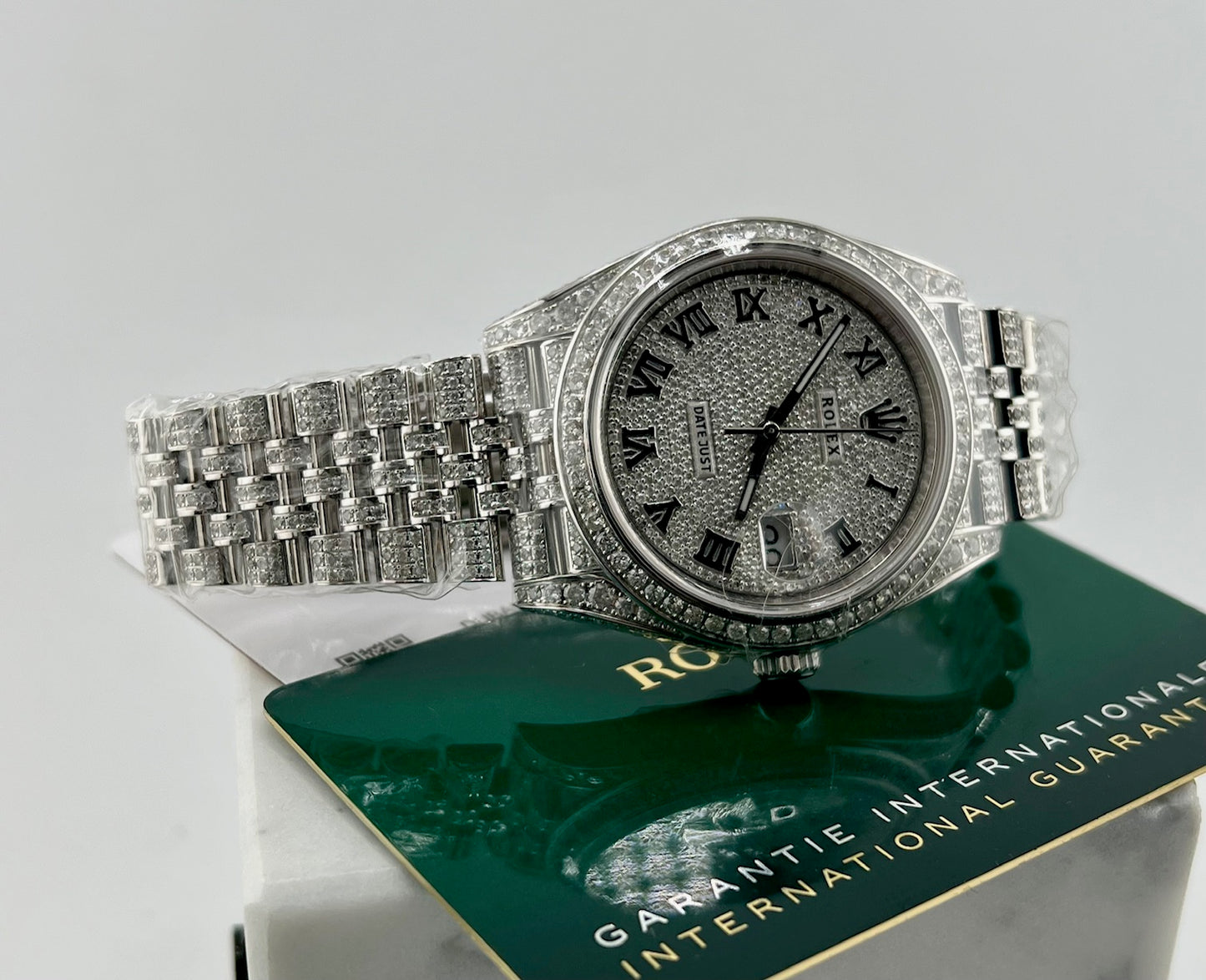 Rolex Datejust 126300 Jubilèe Full Pavè diamond 2025