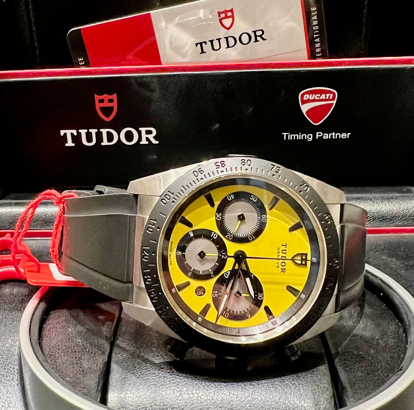 Tudor Fastrider Chronograph 42010N full Set 2016 ITA