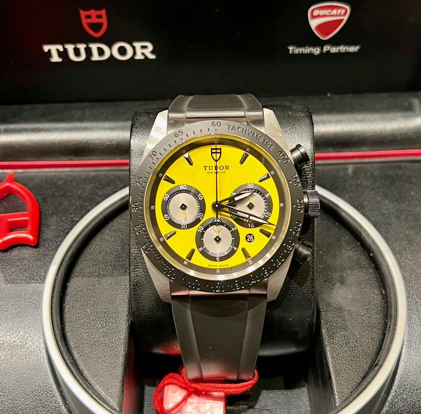Tudor Fastrider Chronograph 42010N full Set 2016 ITA