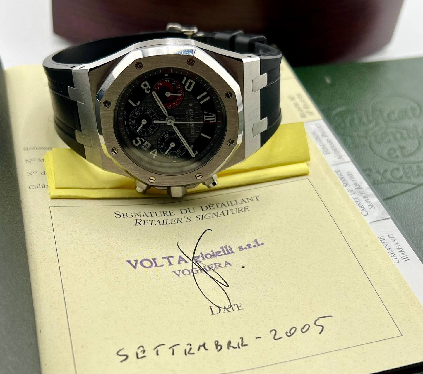 Audemars Piguet City Of Sails Royal Oak 25979ST Full Set 2005 39mm