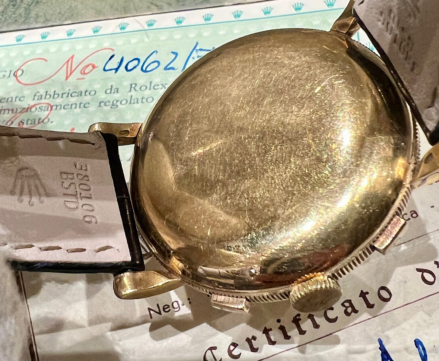 Rolex Chronograph 4062 Original Paper 1962