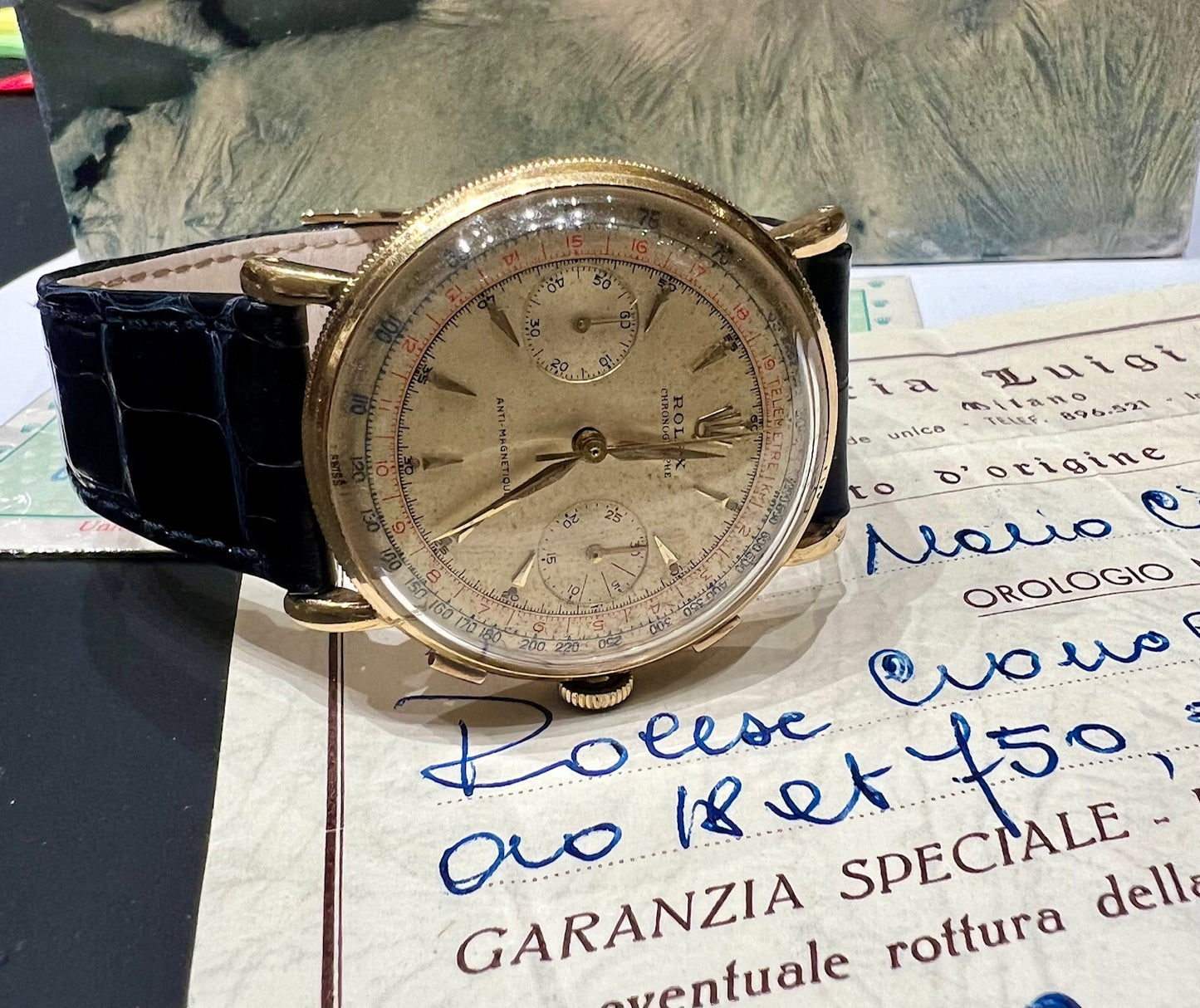Rolex Chronograph 4062 Original Paper 1962