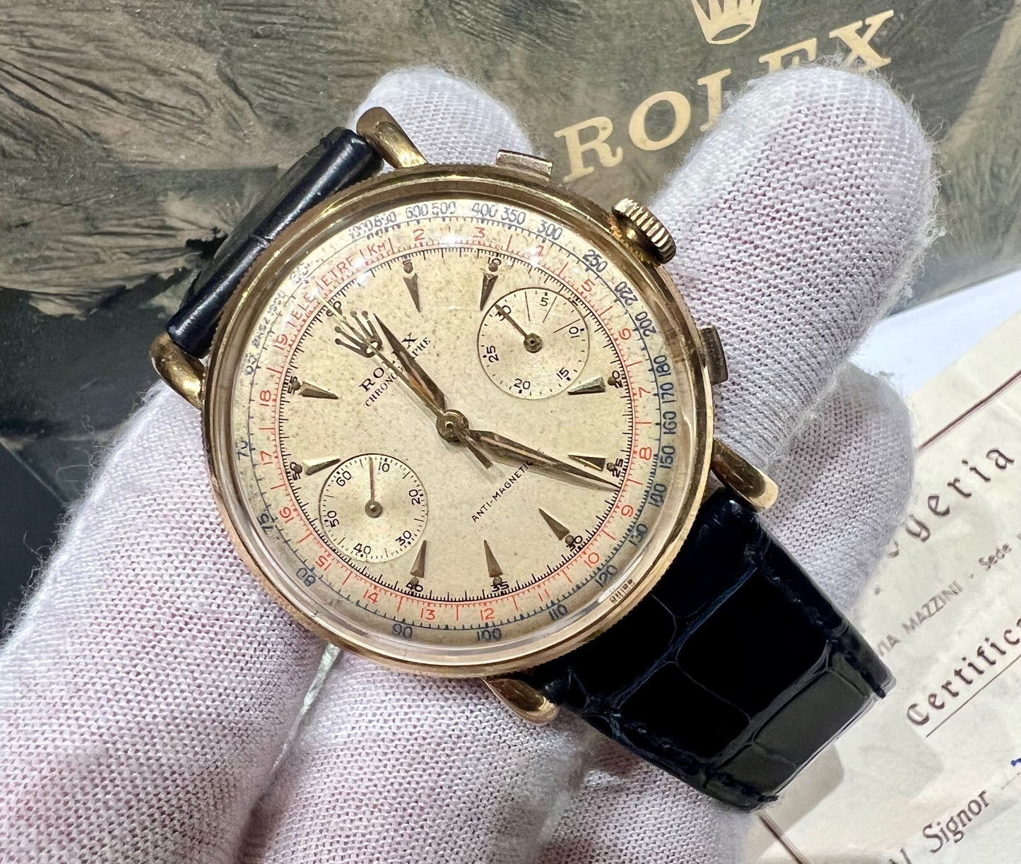 Rolex Chronograph 4062 Original Paper 1962