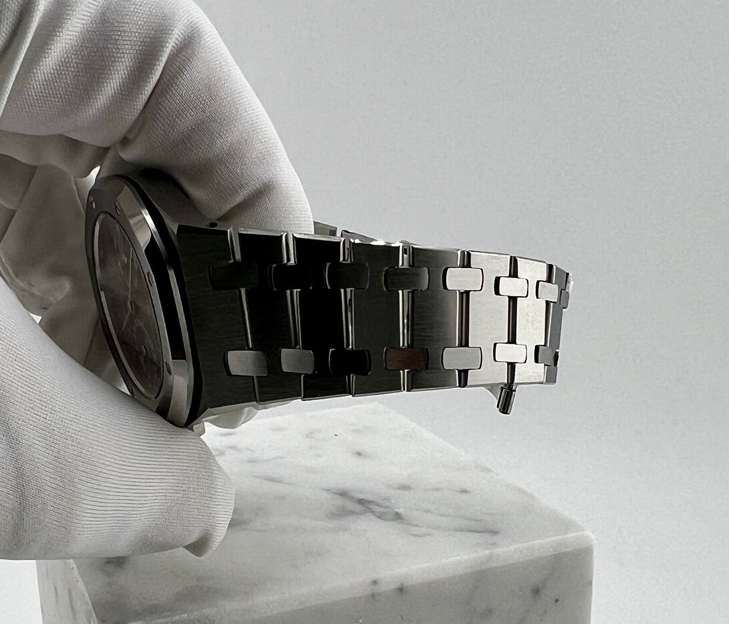Audemars Piguet Royal Oak Day-date 25572ST Black Dial solo orologio only watch