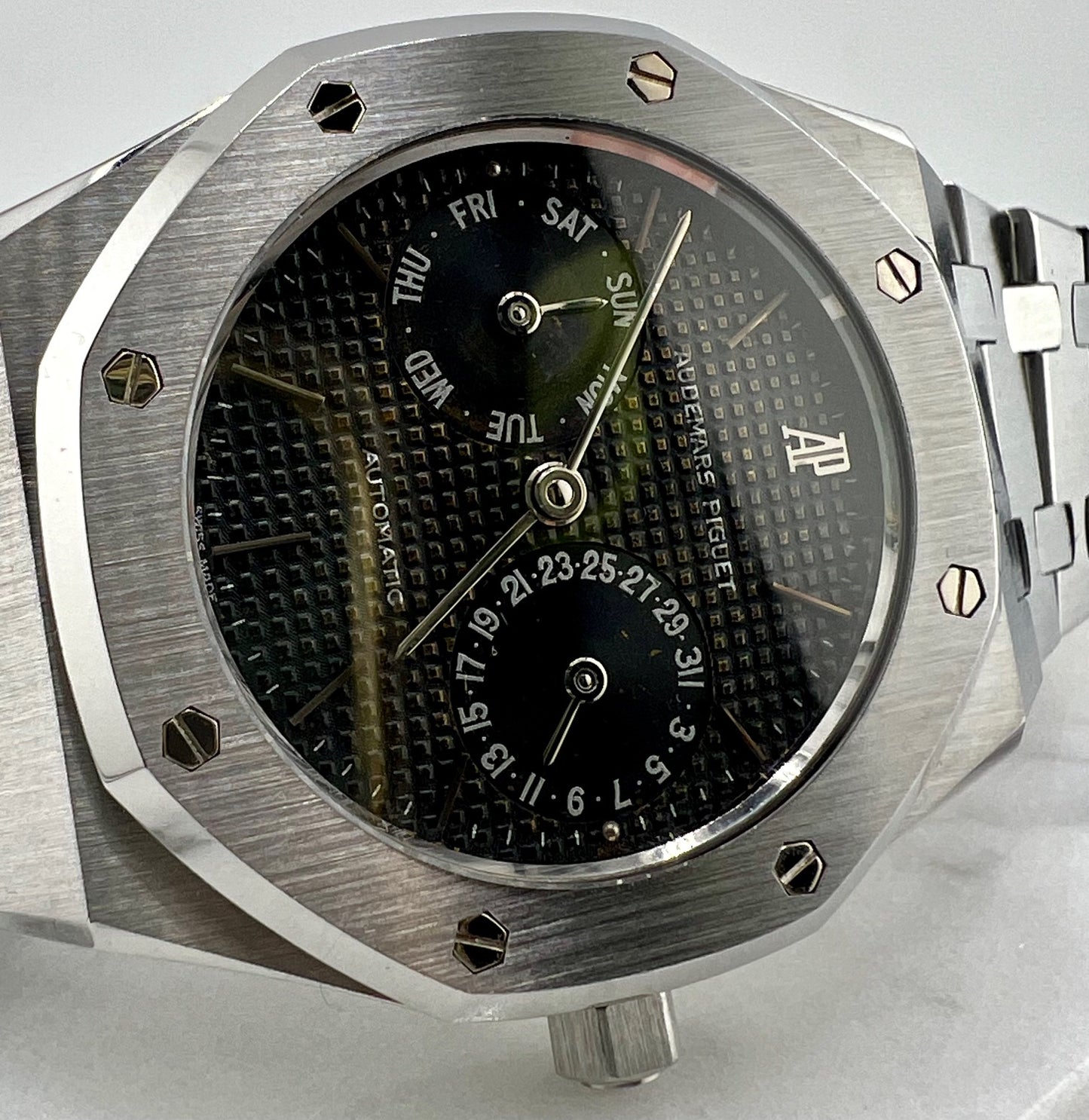 Audemars Piguet Royal Oak Day-date 25572ST Black Dial solo orologio only watch